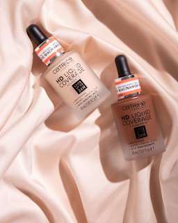 Foundation Liquid HD Coverage Waterproof 032 Nude Beige CATRICE