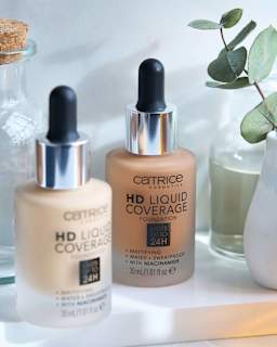 Foundation Liquid HD Coverage Waterproof 032 Nude Beige CATRICE