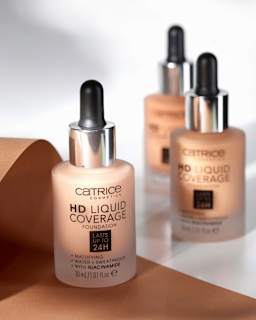 Foundation Liquid HD Coverage Waterproof 032 Nude Beige CATRICE