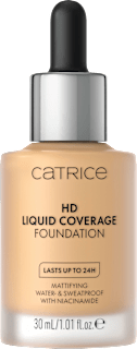 Foundation Liquid HD Coverage Waterproof 035 Natural Beige CATRICE
