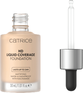 Foundation Liquid HD Coverage Waterproof 10 Light Beige CATRICE
