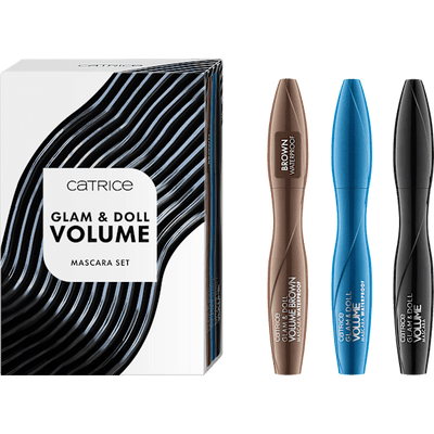 CATRICE Gift set Mascara Glam & Doll Volume 3 pieces, 1 pc