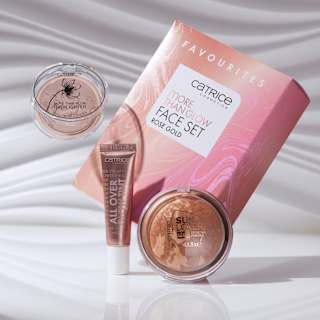 Geschenkset More Than Glow Face Gold 3tlg CATRICE