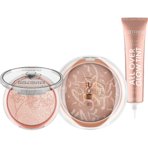 Geschenkset More Than Glow Face Rose Gold 3tlg CATRICE