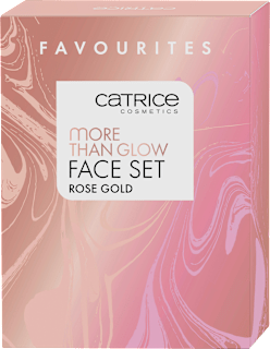 Geschenkset More Than Glow Face Rose Gold 3tlg CATRICE