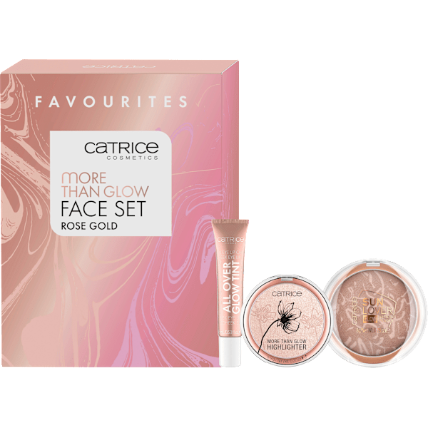 Geschenkset More Than Glow Face Rose Gold 3tlg CATRICE