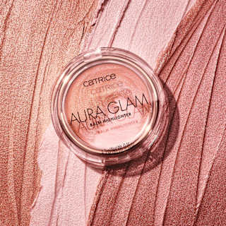 Highlighter Aura Glam Balm 010 A Swirl Of Rose CATRICE
