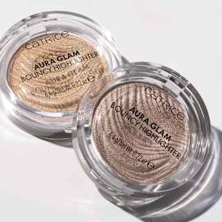 Highlighter Aura Glam Bouncy 010 Moonlit Sand CATRICE