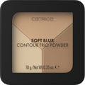 Kontur Puder Glass Cloud Soft Blur Contour Trio Powder C010 Cool Harmony CATRICE