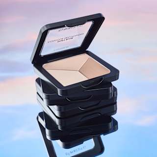 Kontur Puder Glass Cloud Soft Blur Contour Trio Powder C010 Cool Harmony CATRICE