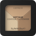 Kontur Puder Glass Cloud Soft Blur Contour Trio Powder C010 Cool Harmony CATRICE