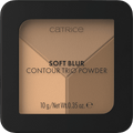 Kontur Puder Glass Cloud Soft Blur Contour Trio Powder C020 Neutral Hamrony CATRICE