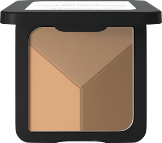 Kontur Puder Glass Cloud Soft Blur Contour Trio Powder C020 Neutral Hamrony CATRICE