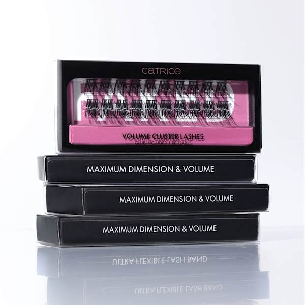 Künstliche Wimpern Set Faked Volume Cluster Lashes CATRICE
