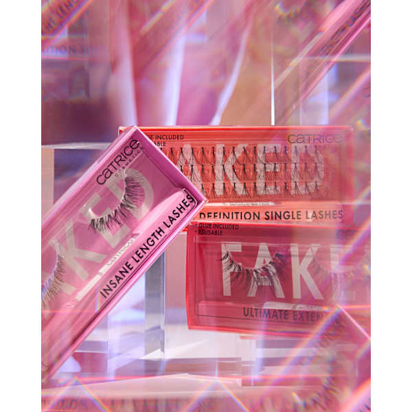 Künstliche Wimpern Set Ultra Definition Single Lashes (51 St) CATRICE