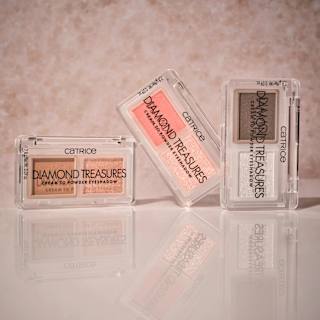 Lidschatten Diamond Treasures Cream to Powder 030 Smokey Diamond CATRICE