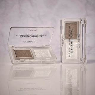 Lidschatten Diamond Treasures Cream to Powder 030 Smokey Diamond CATRICE