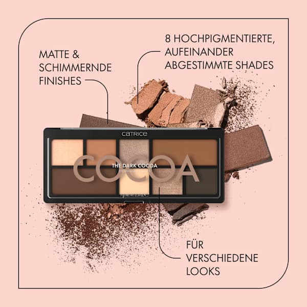 Lidschatten The Dark Cocoa Palette CATRICE