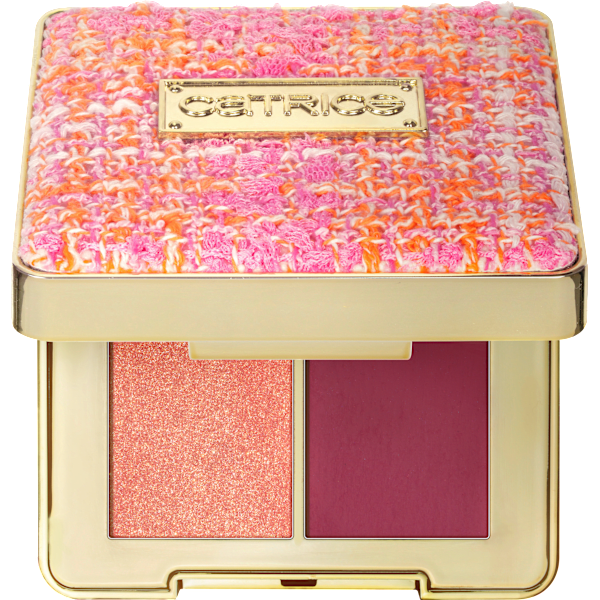 Lidschatten & Blush Palette Spring And The City Glow Complex C02 Cherry Glow & Skyline Views CATRICE