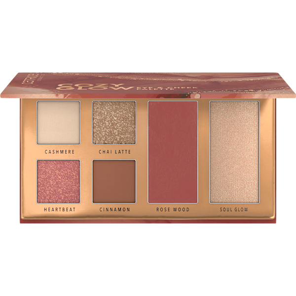 Lidschatten & Rouge Palette 1 Cozy Glow CATRICE