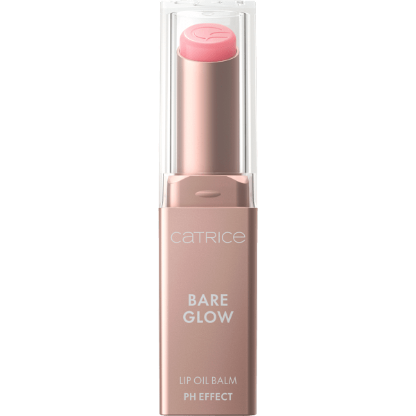 Lippenbalsam Bare Glow Lip Oil Balm 010 Cool Pink CATRICE