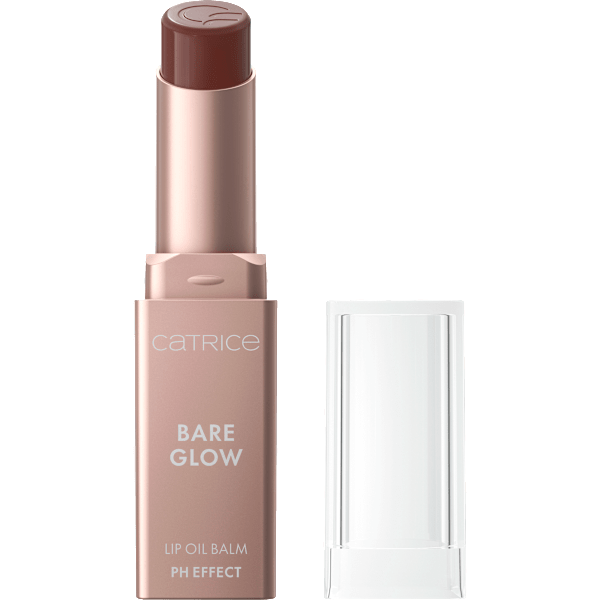 Lippenbalsam Bare Glow Lip Oil Balm 020 Warm Mahogany CATRICE
