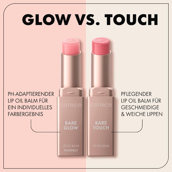 Lippenbalsam Bare Touch Lip Oil Balm 010 Rosé All Day CATRICE