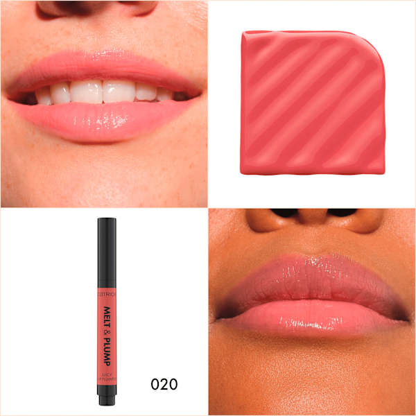 Lippenbalsam Melt & Plump Juicy Lip Plumper 020 Hyp-Nude-Tized CATRICE