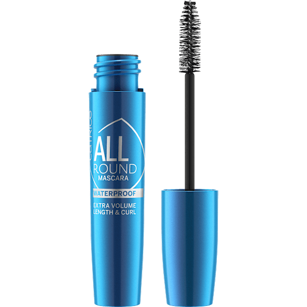 Mascara Allround Waterproof 010 Blackest Black CATRICE