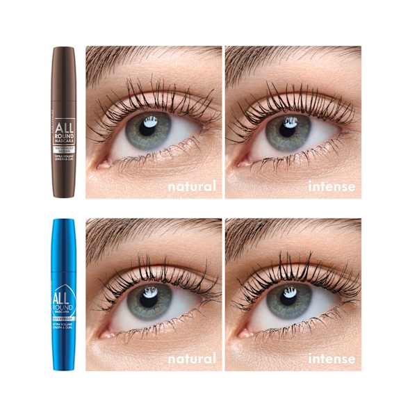 Mascara Allround Waterproof 010 Blackest Black CATRICE