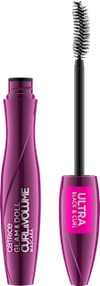Mascara Glam & Doll Curl & Volume 010 Black CATRICE
