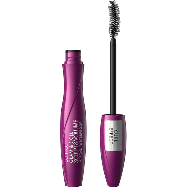 Mascara Glam & Doll Curl & Volume 010 Black CATRICE