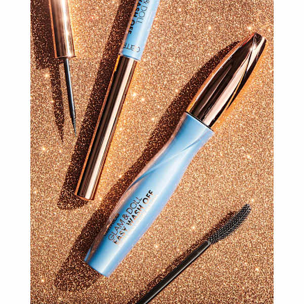 Mascara Glam & Doll Easy Wash Off Power Hold Volume 010 Ultra Black CATRICE