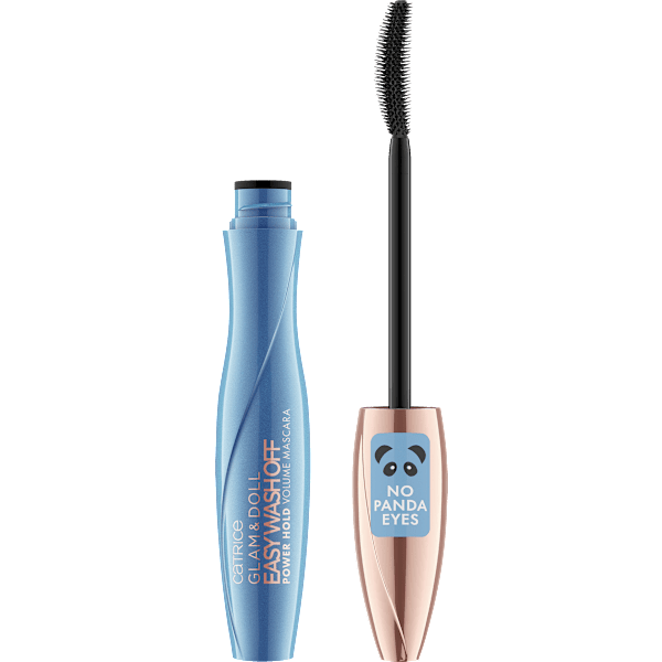 Mascara Glam & Doll Easy Wash Off Power Hold Volume 010 Ultra Black CATRICE