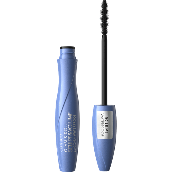 Mascara Glam & Doll, Sculpt & Volume Waterproof CATRICE