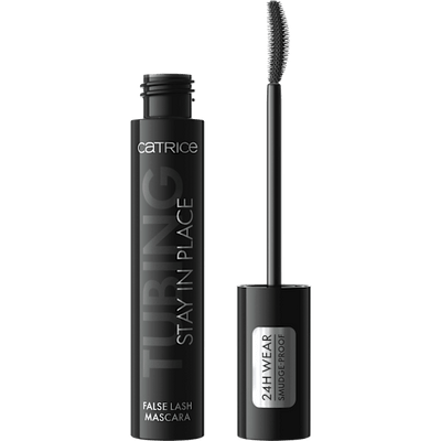 CATRICE Mascara Tubing Stay In Place False Lash 010 No Panda Black, 11 ml