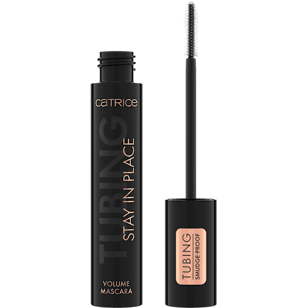 Mascara Tubing Stay In Place Volume 010 Panda-Proof Black CATRICE