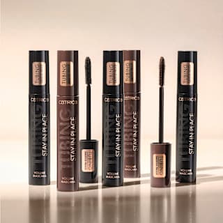 Mascara Tubing Stay In Place Volume 010 Panda-Proof Black CATRICE