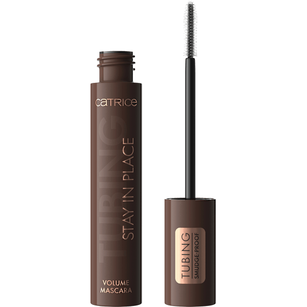 Mascara Tubing Stay In Place Volume 020 Panda-Proof Brown CATRICE