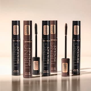 Mascara Tubing Stay In Place Volume 020 Panda-Proof Brown CATRICE