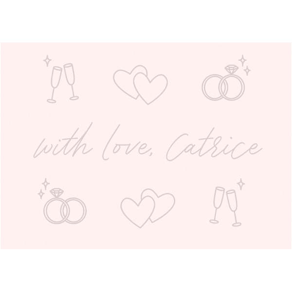 Mattierendes Papier Brides & Besties Glow Control Blotting Paper C01 Love Letters CATRICE
