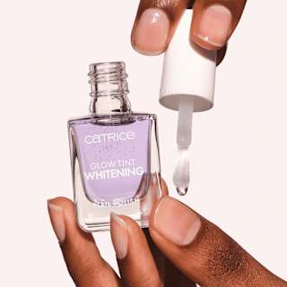 Nagellack Glow Tint Whitening 020 Bye Bye Yellow CATRICE