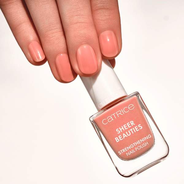 Nagellack Sheer Beauties Strengthening 050 Peonies, Please! CATRICE