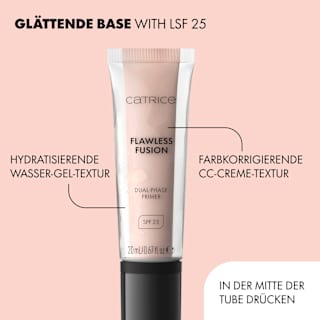 Primer Flawless Fusion Dual-Phase 010 Smooth Radiance, LSF 25 CATRICE