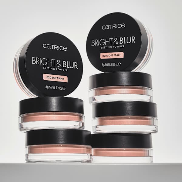 Puder Bright & Blur Setting 030 Soft Peach CATRICE