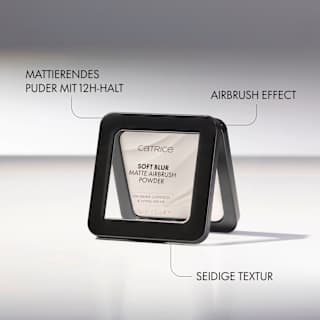 Puder Soft Blur Matte Airbrush 001N CATRICE