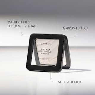 Puder Soft Blur Matte Airbrush 030W CATRICE