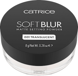 Puder Soft Blur Matte Setting 001 Translucent CATRICE