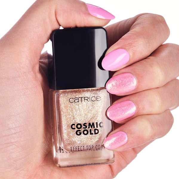 Top Coat Effect Cosmic Gold 030  Celestial Light CATRICE