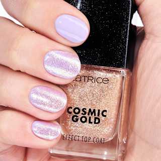 Top Coat Effect Cosmic Gold 030  Celestial Light CATRICE